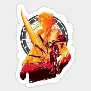 Ultimate Weapon Lion Heart Squall Sticker